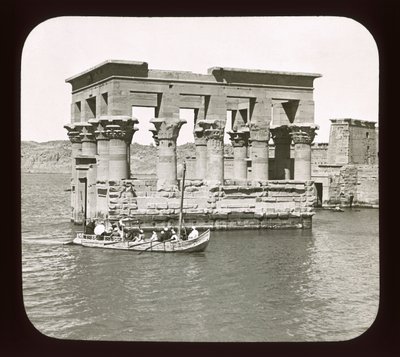 Kiosk, Temple of Philae, 1908 by American Photographer
